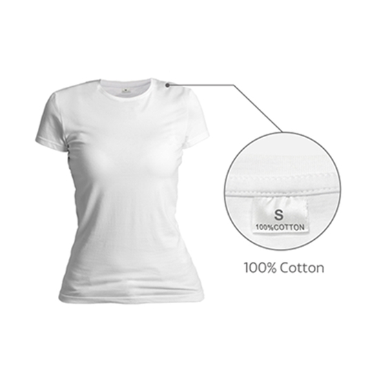 Women 's Cotton Round Neck T - shirt