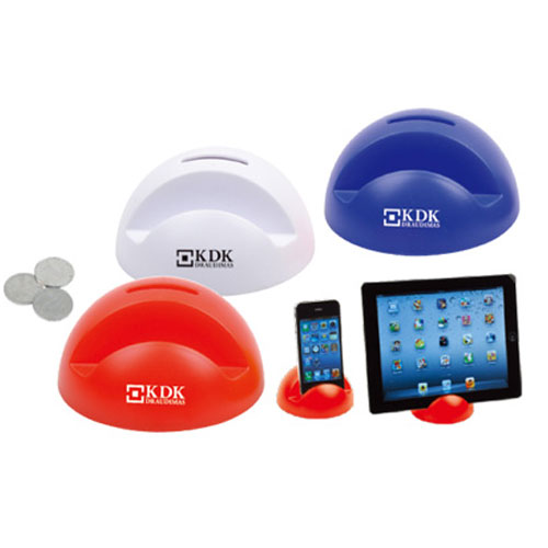 Phone holder with Coin Bank