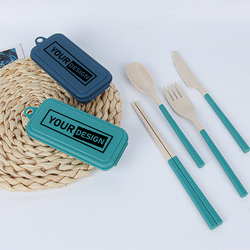 IGP(Innovative Gift & Premium) | Folding Wheat Straw cutlery
