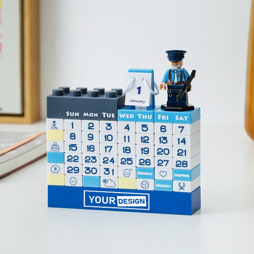 IGP(Innovative Gift & Premium) | DIY Building blocks perpetual calendar