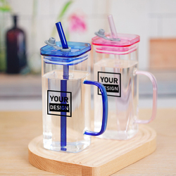 IGP(Innovative Gift & Premium) | Glass cup with straw