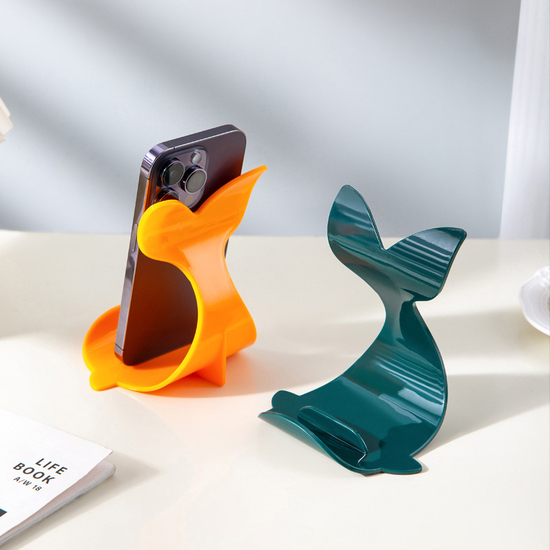 Whale-shaped mobile phone holder
