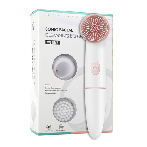 Sonic vibration facial cleanser