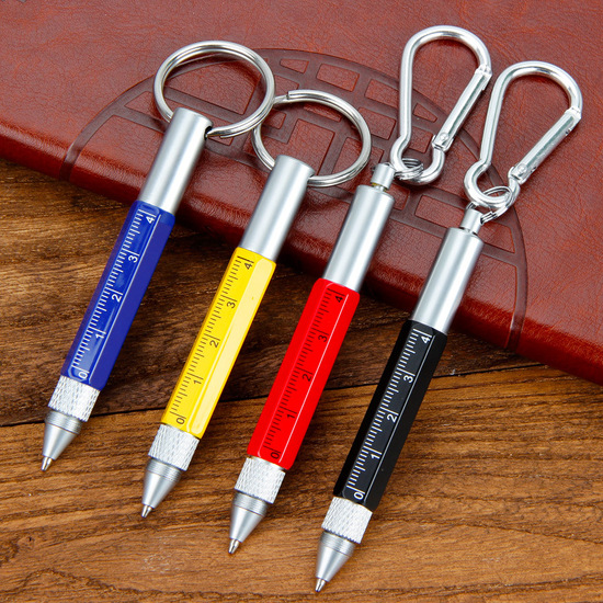 6-in-1 tool ballpoint pen