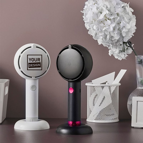 IGP(Innovative Gift & Premium) | Handheld fan with LED makeup mirror