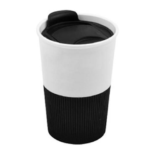 Coffee mug with grip